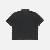 Acne Studios Washed Logo Polo - Bordeaux Rood - Bordeaux Rood