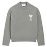 Ami Paris Heart Logo Sweater - Grijs