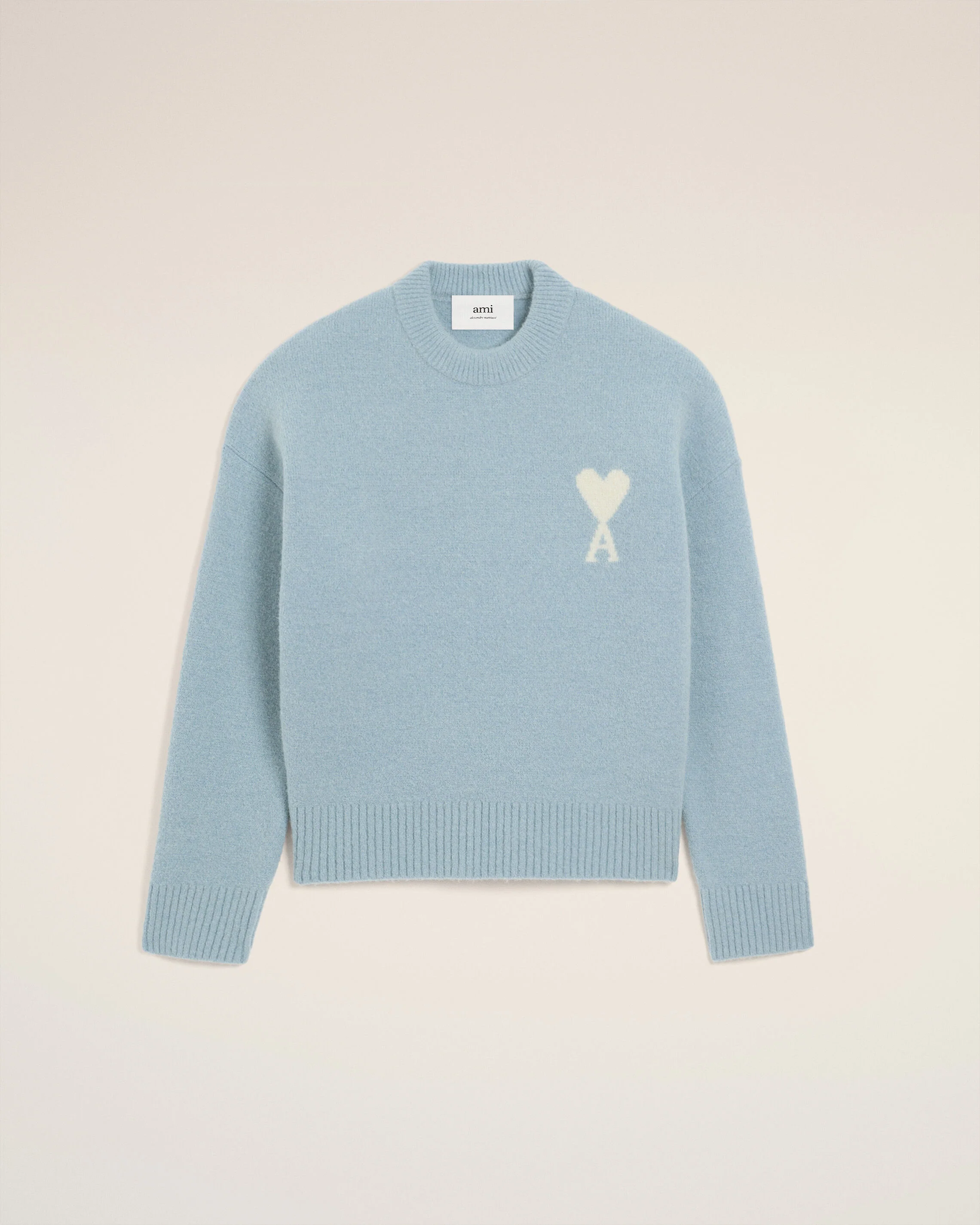 AMI PARIS SWEATER - Lichtblauw - Lichtblauw