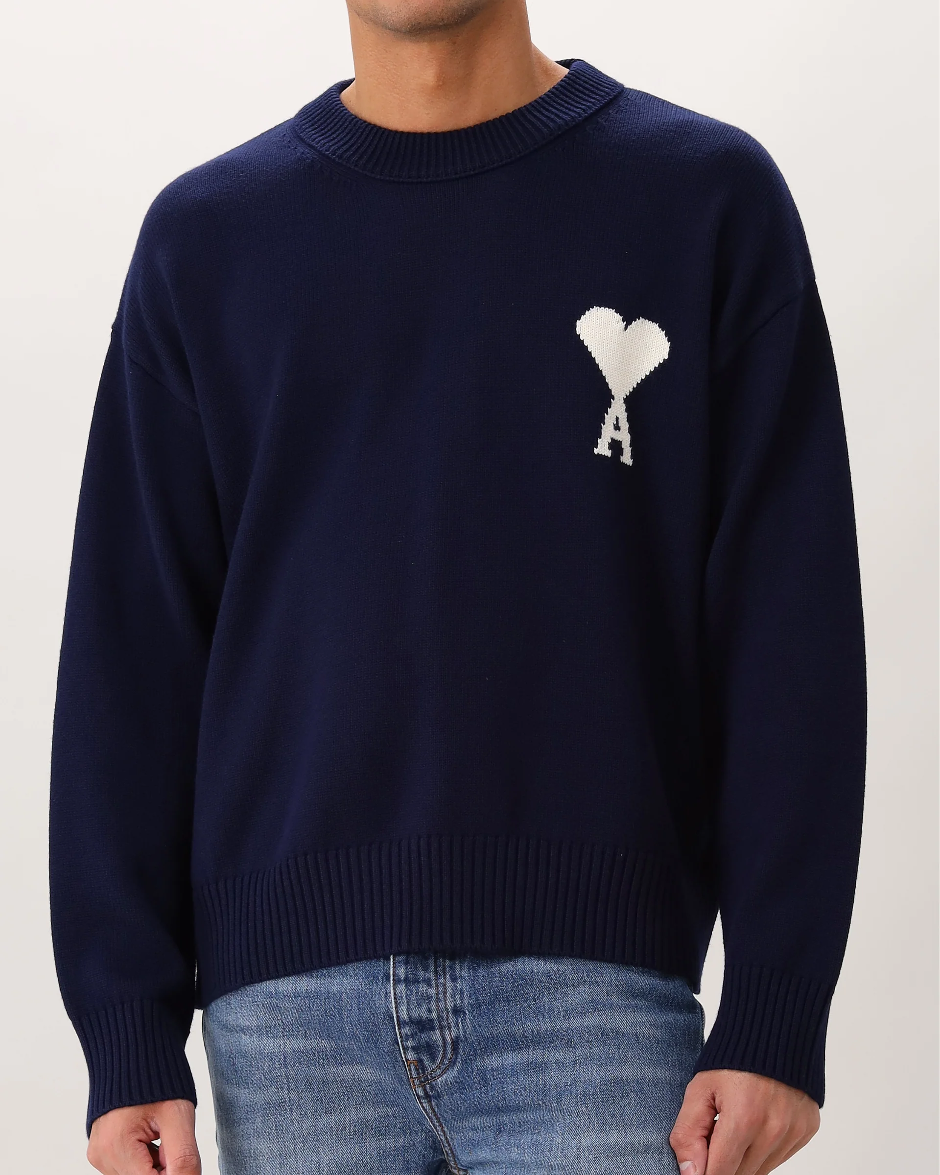 AMI PARIS SWEATER - Wit - Wit