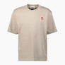 Ami Paris T-Shirt - Beige