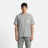 Ami Paris T-Shirt - Grijs - Grijs