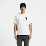 Ami Paris T-Shirt - Zwart - Zwart