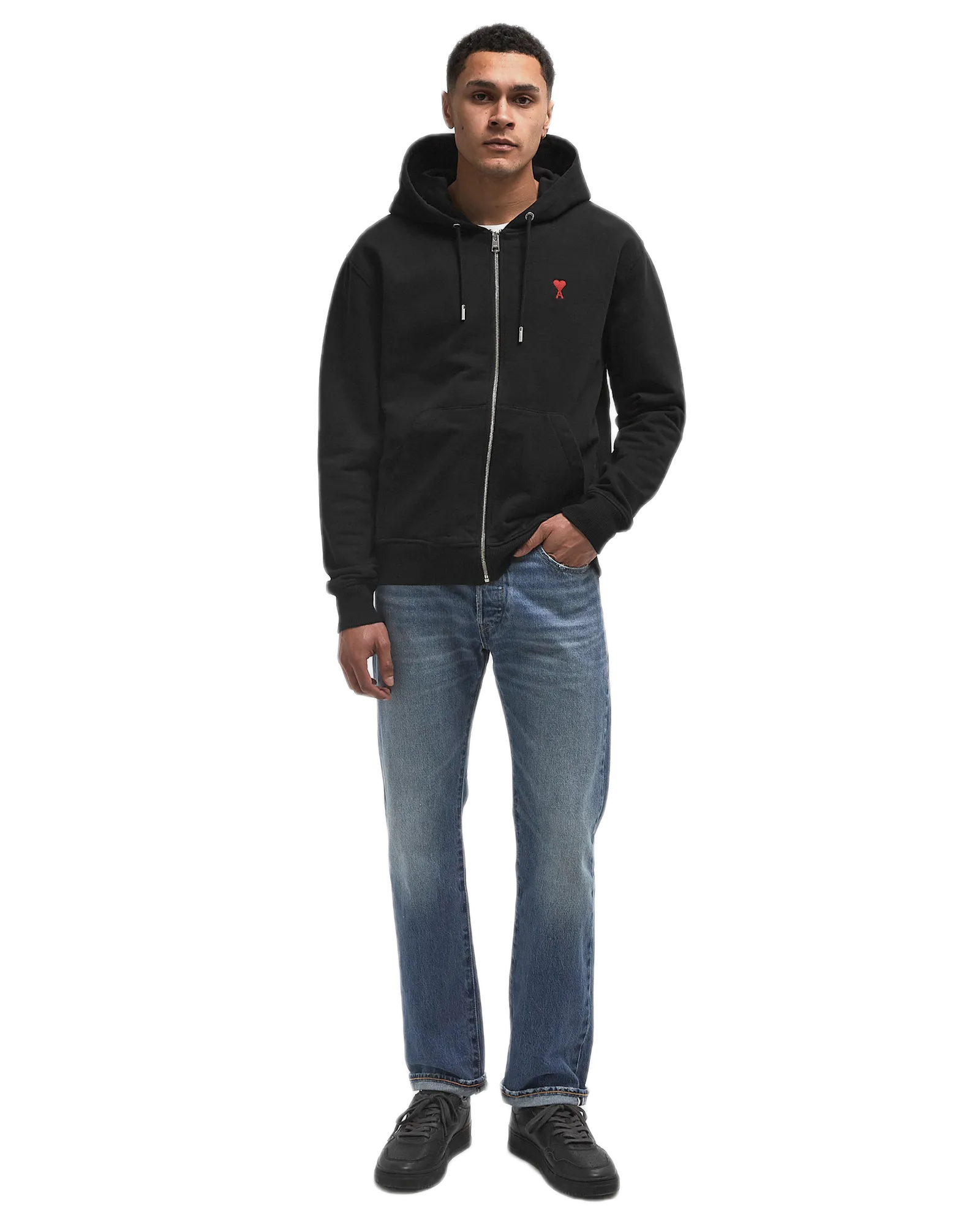 Ami Paris Vest - Zwart - Zwart