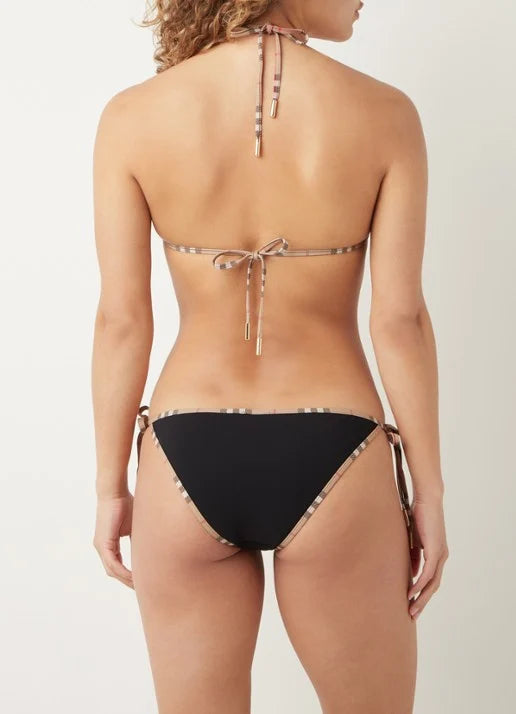 Burberry bikini - Zwart - Zwart