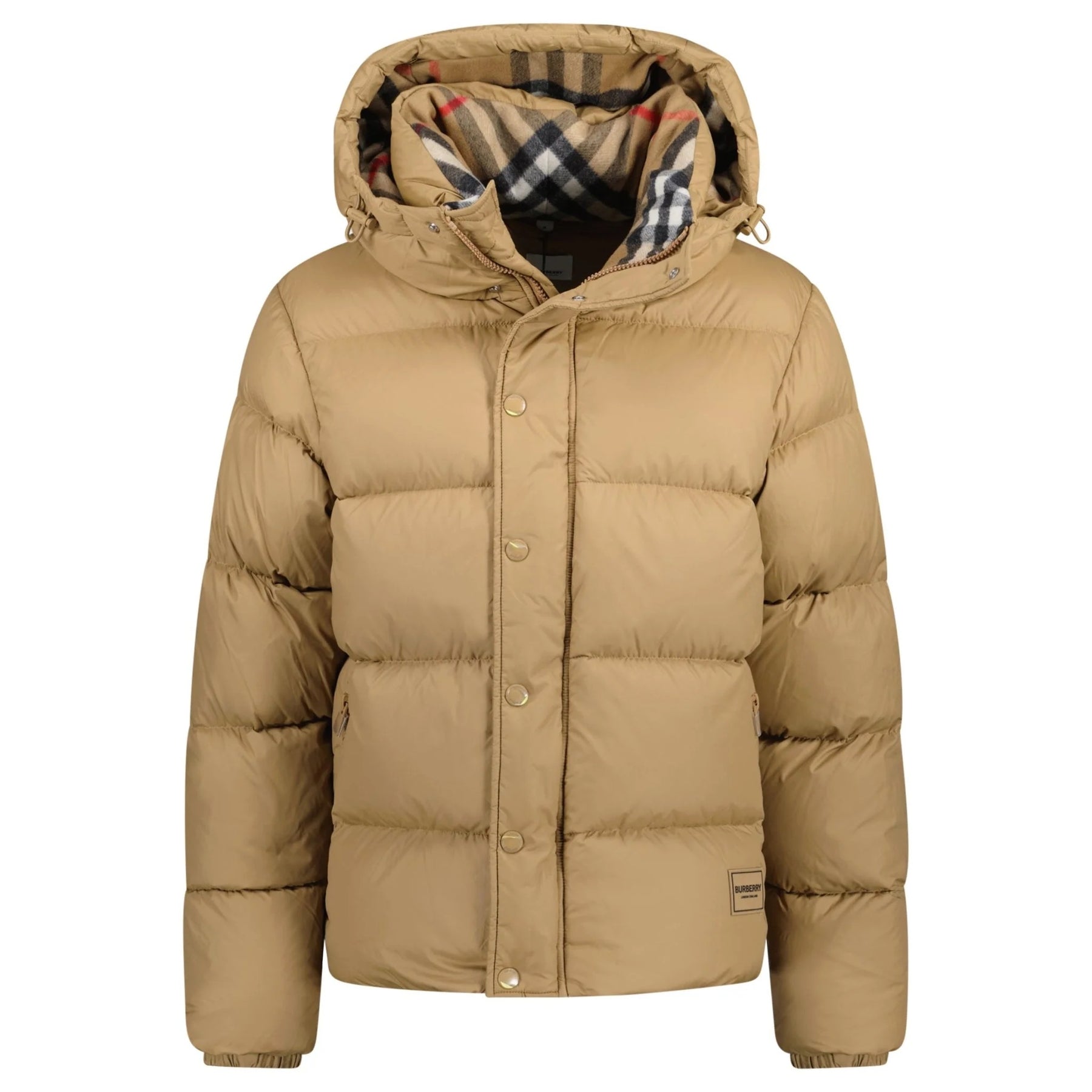 Burberry Puffer Winterjas - Khaki/Bruin - Khaki/Bruin