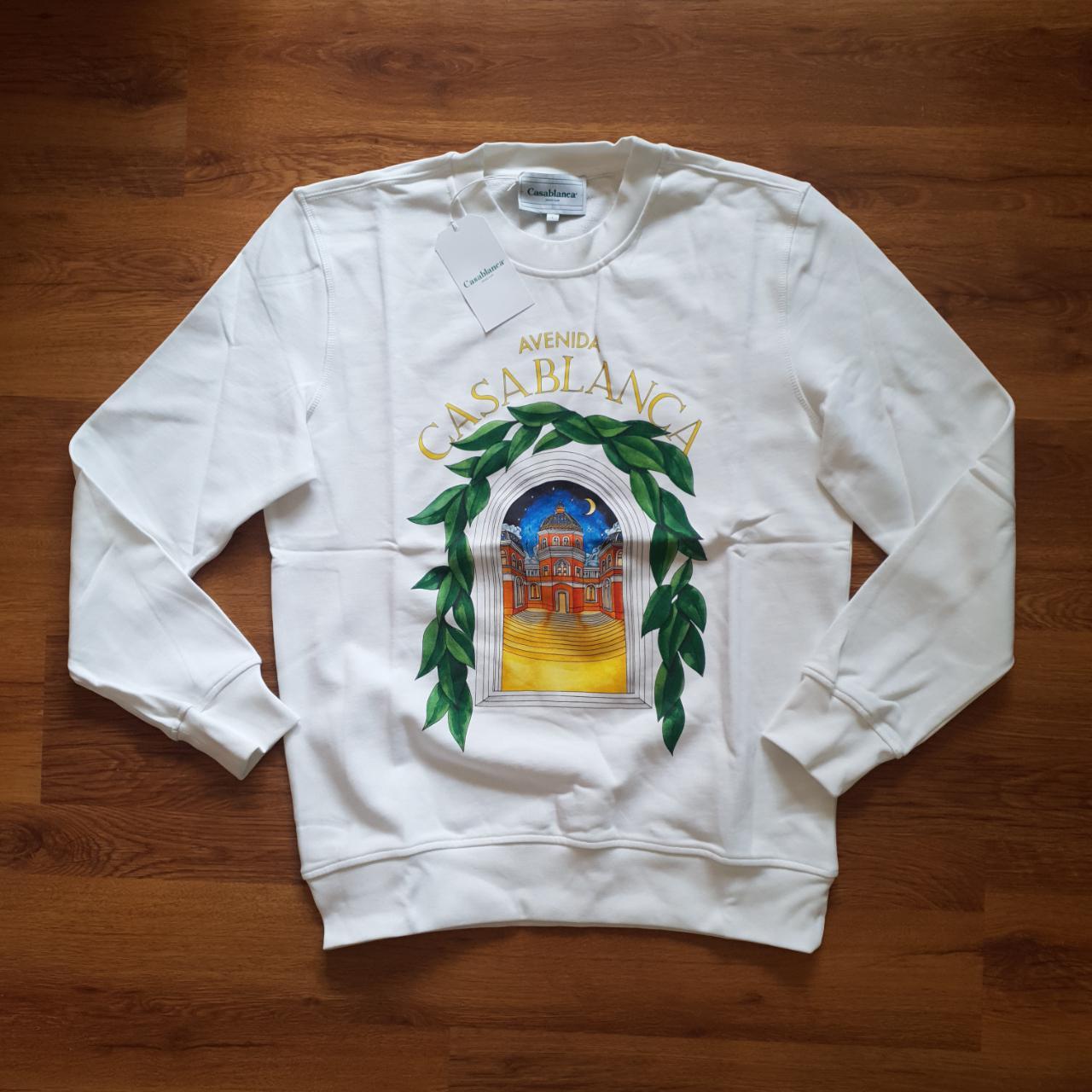 Casablanca Avenida sweater - Wit - Wit
