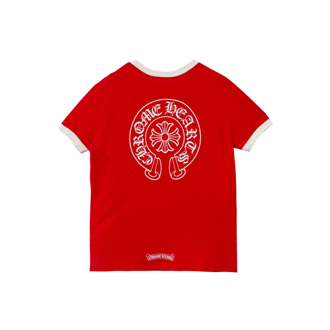 Chrome Hearts T-Shirt - Wijn rood - Wijn rood
