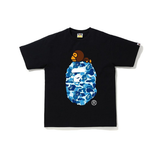 SLEEPY APE TEE - Black/Blue - Black/Blue