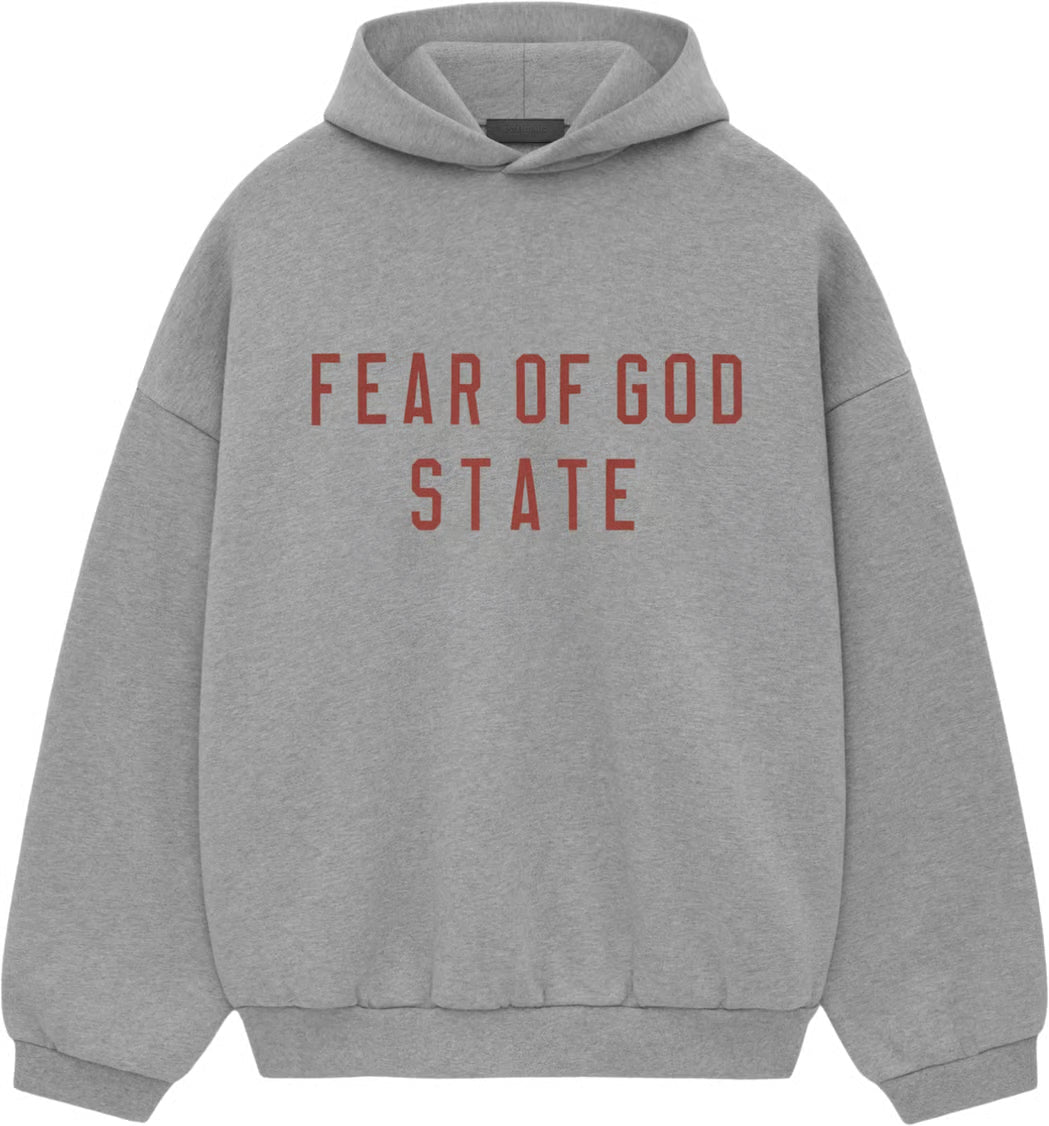 Fear of God Essentials State Set – Heather Grey | Hoodie & Jogger - Grijs - Grijs