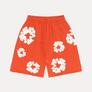 Denimtears Kortebroeken - Oranje