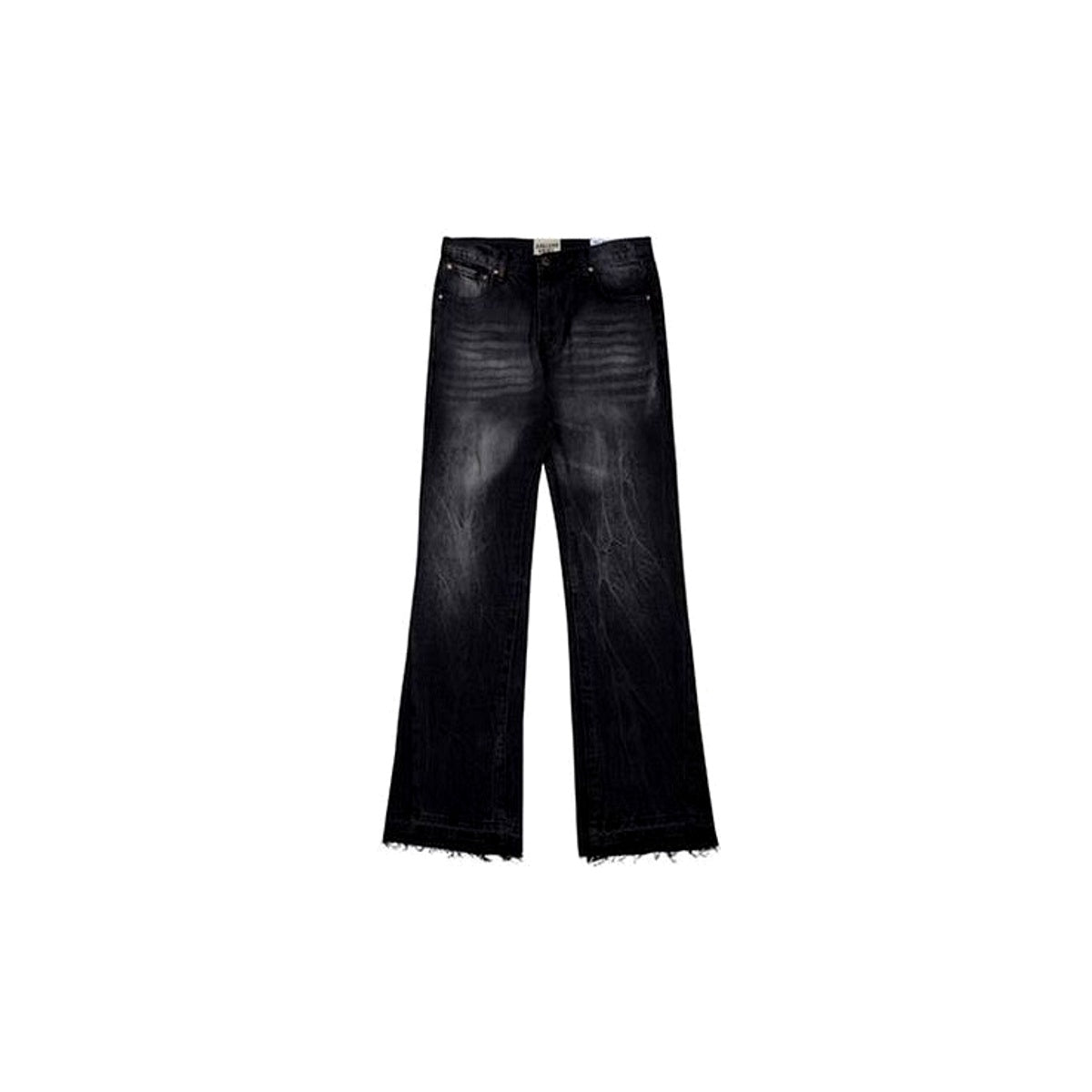 Gallery Dept. Flared Jeans - Zwart met zwarte details - Zwart met zwarte details