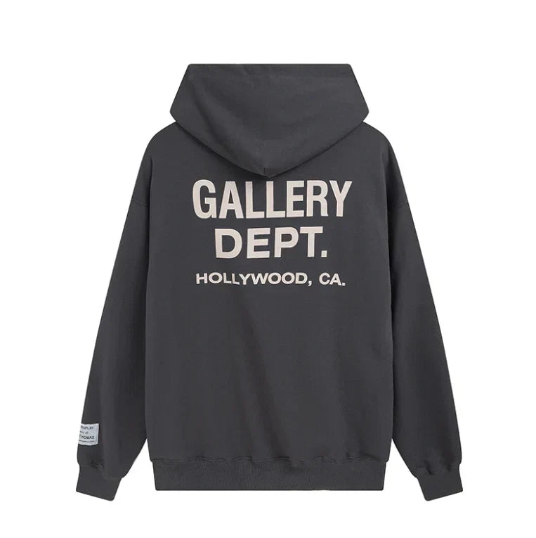 Gallery Dept. hoodie - Donker Grijs - Donker Grijs