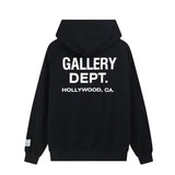 Gallery Dept. hoodie - Zwart - Zwart