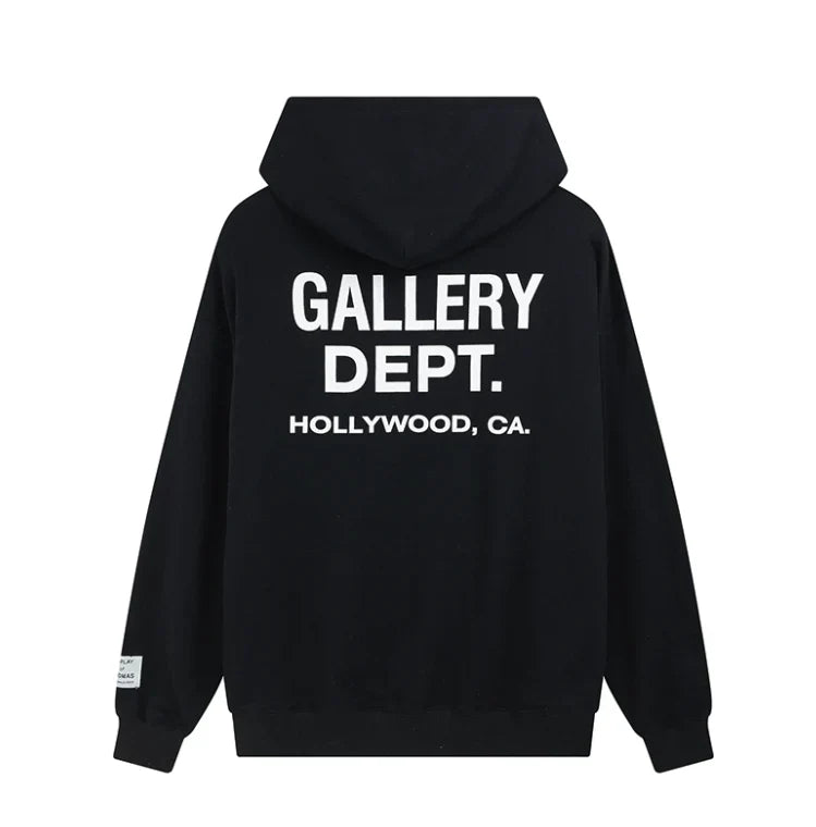Gallery Dept. hoodie - Zwart - Zwart