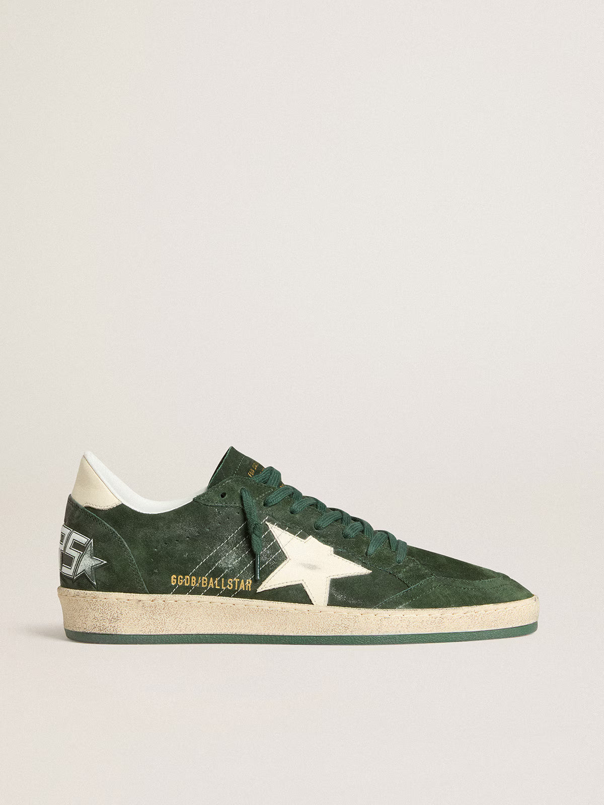 Golden Goose Ball-Star Heren - Groen/Wit - Groen/Wit
