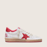 Golden Goose Ball-Star Heren - Wit/Rood - Wit/Rood