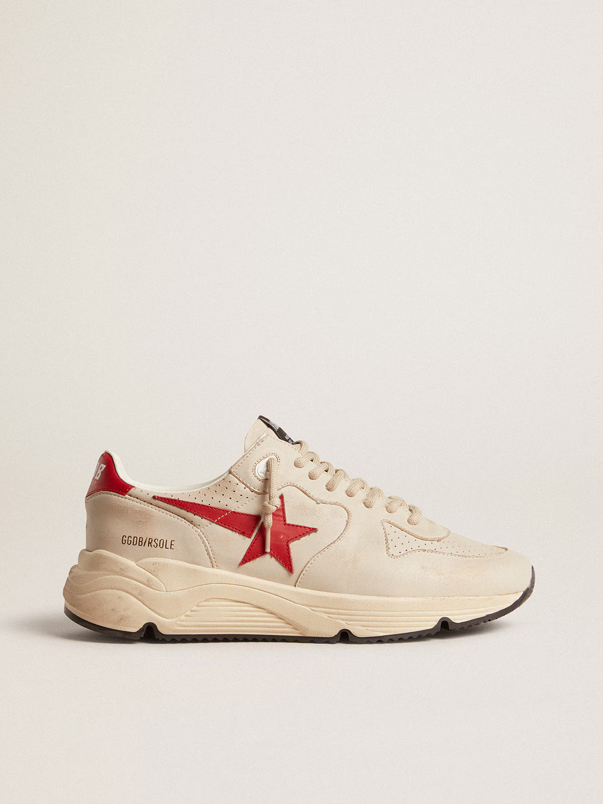 Golden Goose Running Sole - Creme/Wit - Creme/Wit