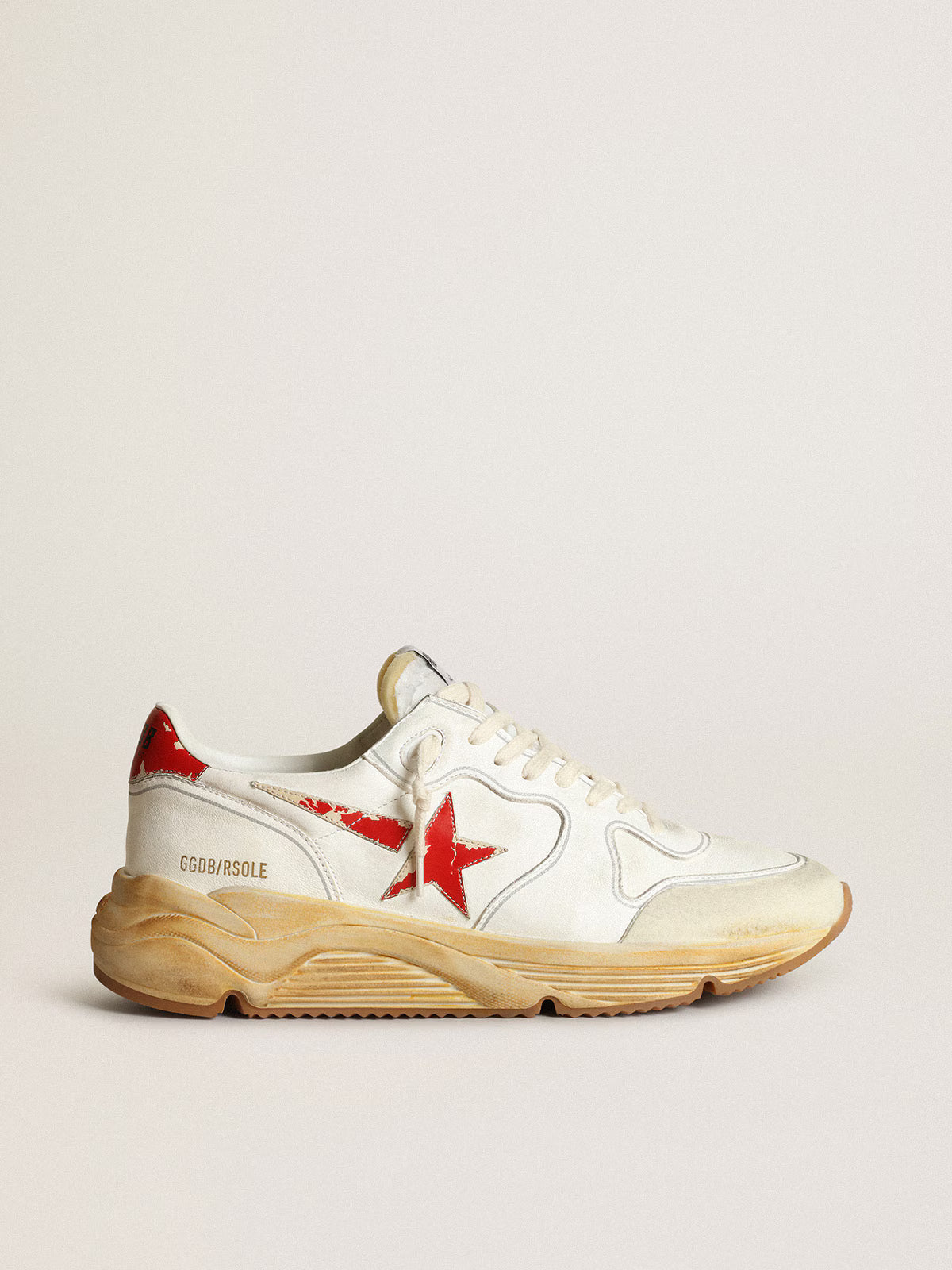 Golden Goose Running Sole - Wit - Wit