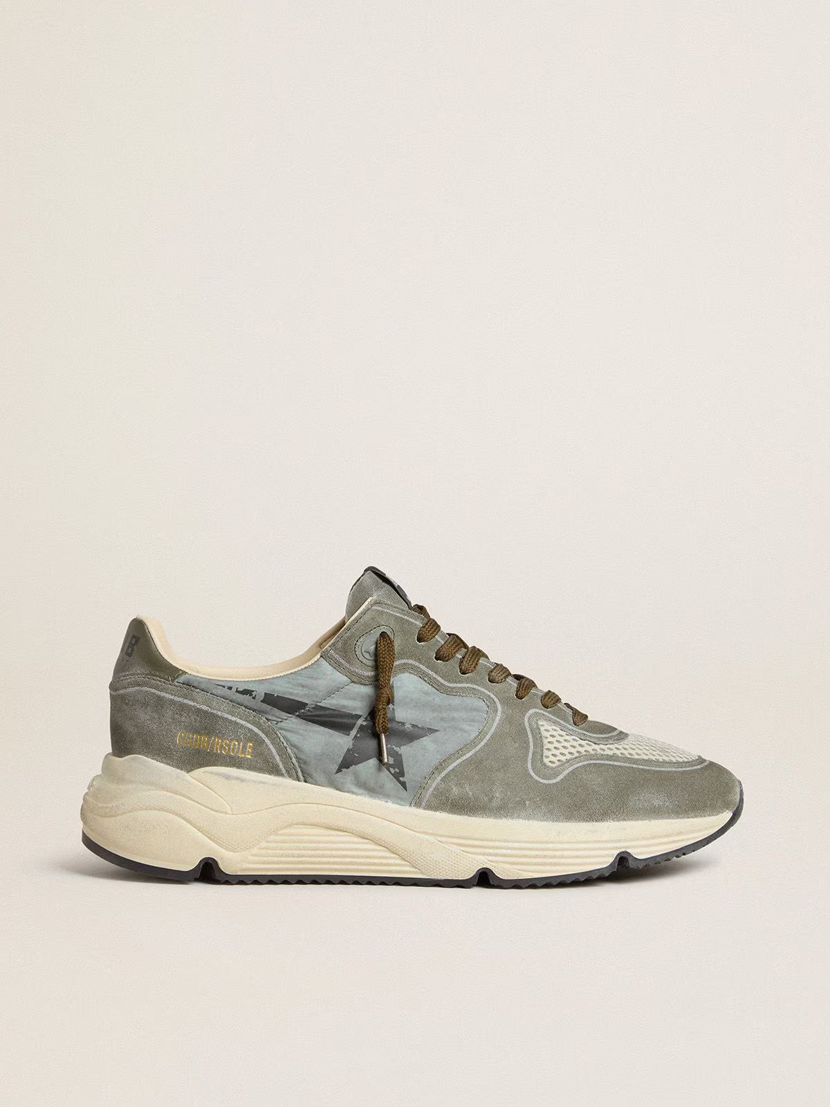 Golden Goose Running Sole - Wit/Rood - Wit/Rood