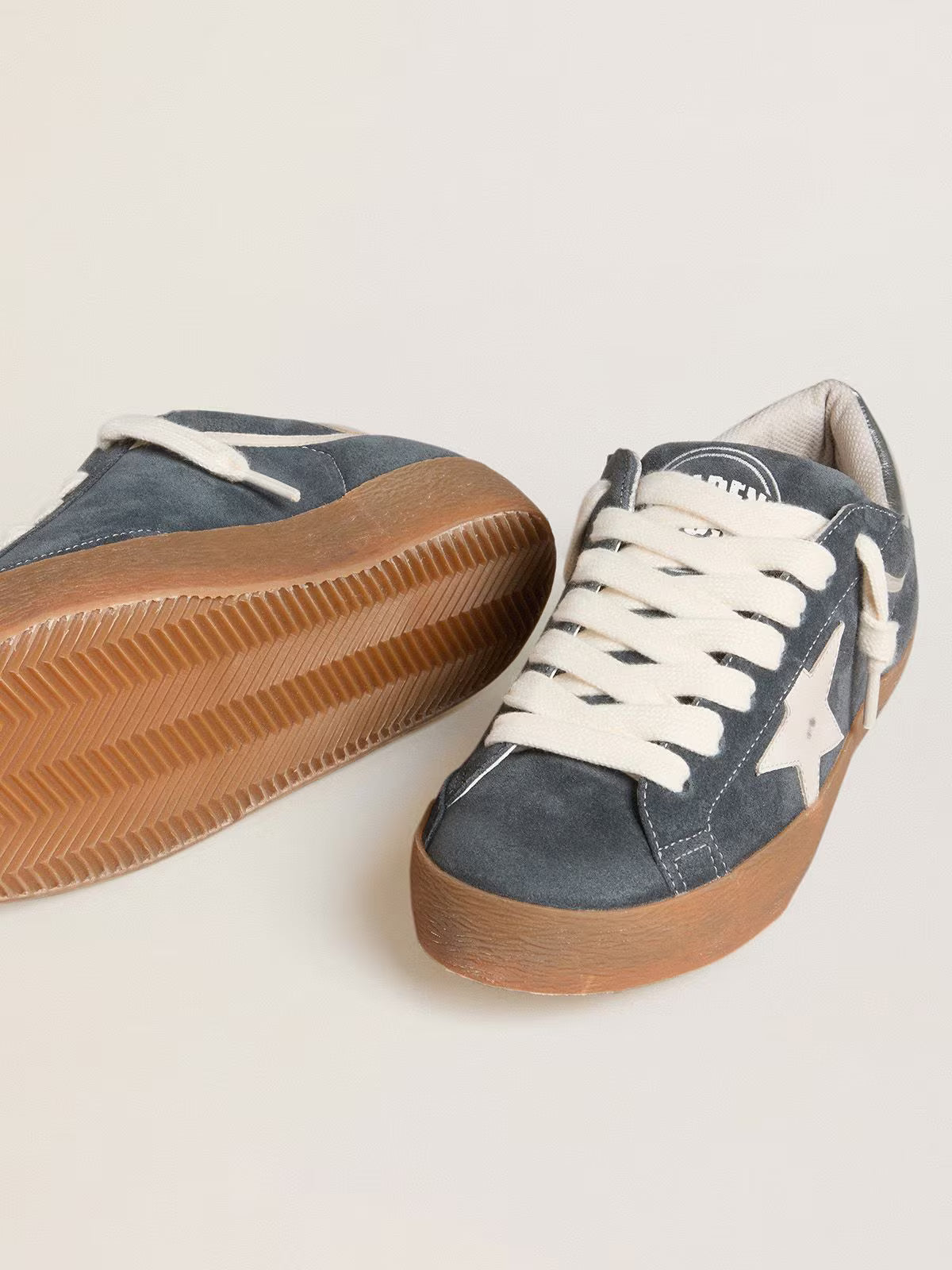 Golden Goose Super-Star Heren - Donker Blauw - Donker Blauw