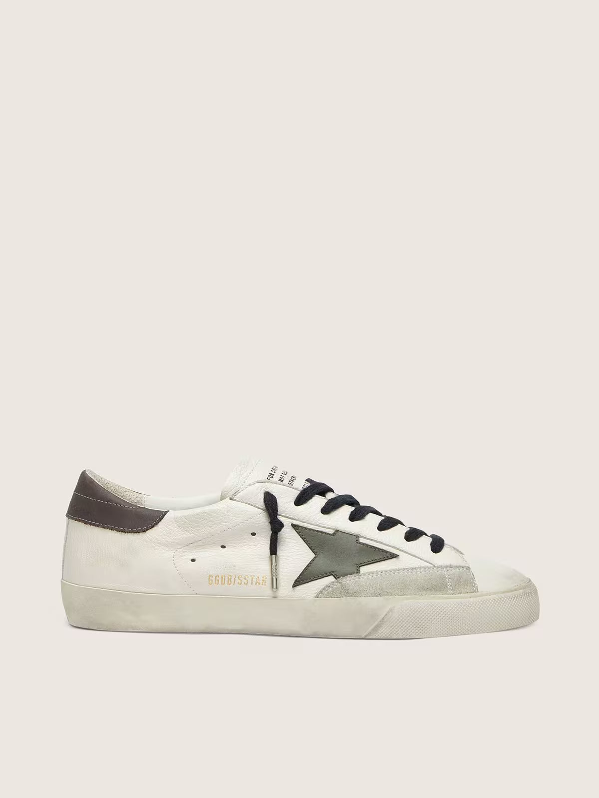 Golden Goose Super-Star Heren - Wit/Grijs - Wit/Grijs
