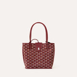 Goyard Anjou Mini Tas - Bordeaux Rood - Bordeaux Rood
