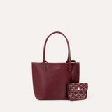Goyard Anjou Mini Tas - Bordeaux Rood - Bordeaux Rood