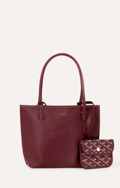 Goyard Anjou Mini Tas - Bordeaux Rood - Bordeaux Rood