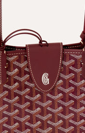 Goyard Anjou Mini Tas - Bordeaux Rood - Bordeaux Rood