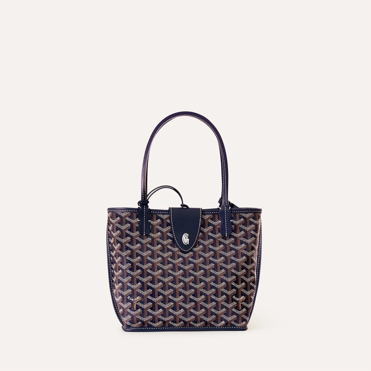 Goyard Anjou Mini Tas - Navy Blauw - Navy Blauw