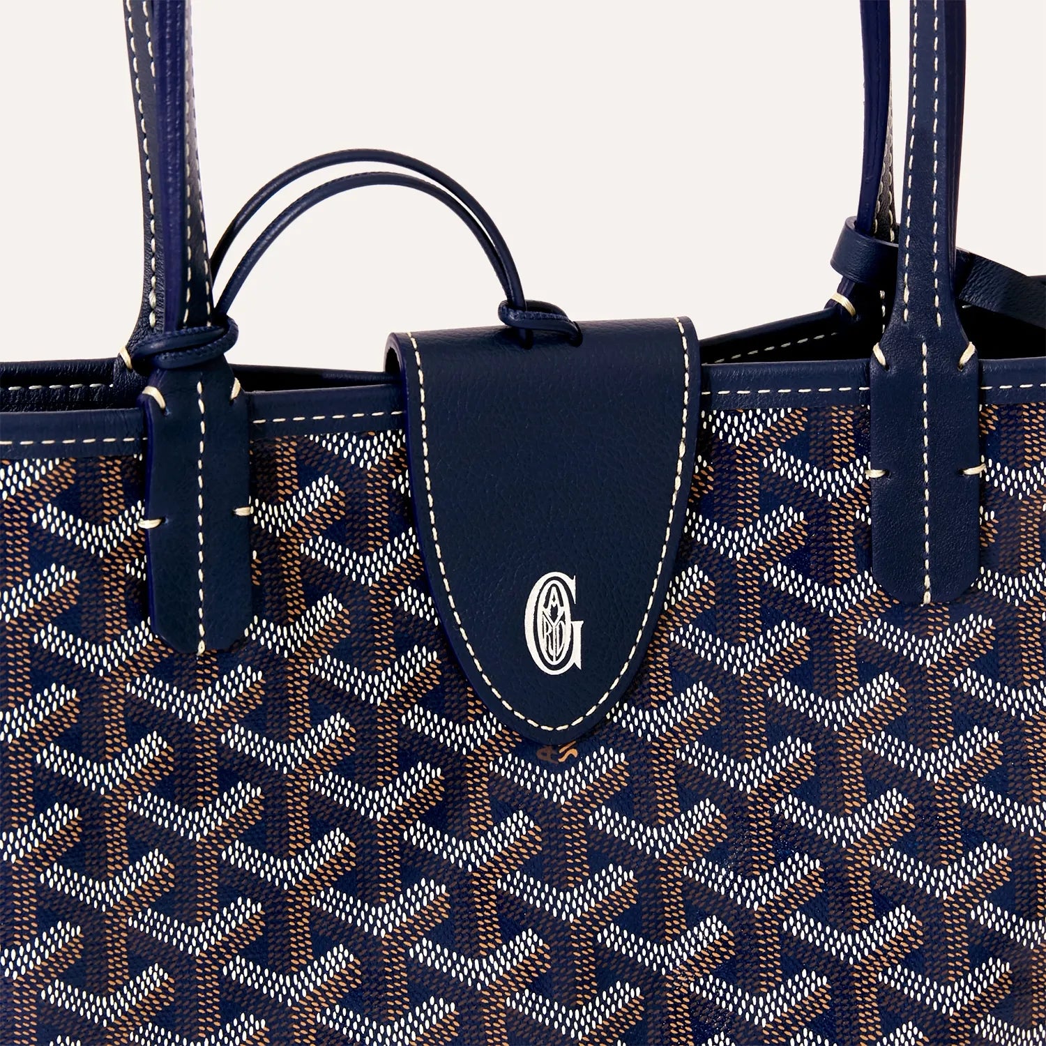 Goyard Anjou Mini Tas - Navy Blauw - Navy Blauw