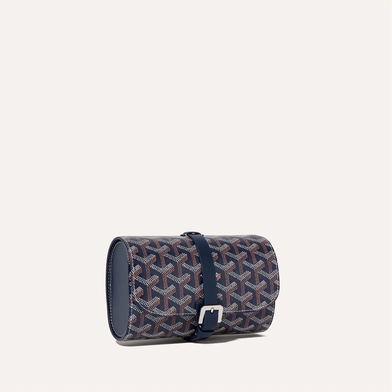 Goyard Double Travel Watch Case - Navy Blauw - Navy Blauw