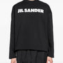 Jil Sander Longsleeve - Zwart/Wit