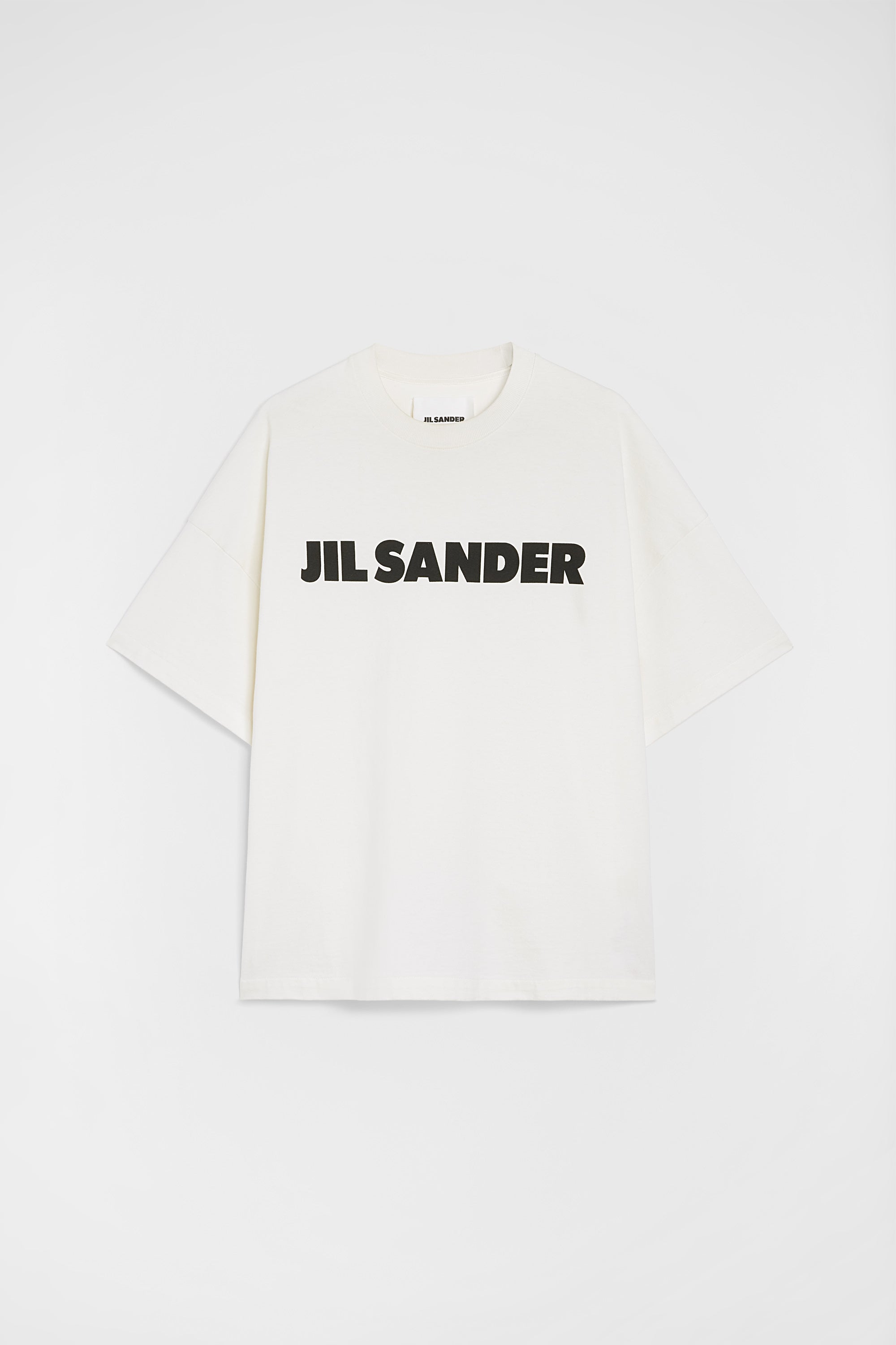 Jil Sander T-Shirt - Wit/Zwart - Wit/Zwart
