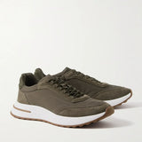 Loro Piana Week End Walk Sneaker Microfibre - Storm System - Groen - Groen