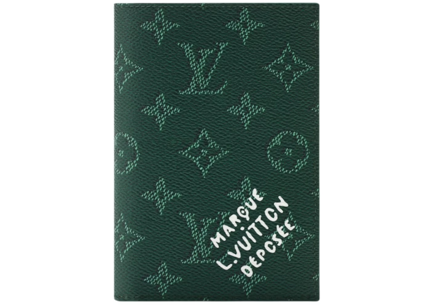 Louis Vuitton passen houder - Groen - Groen