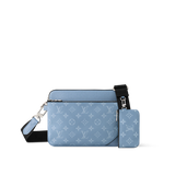 Louis Vuitton Monogram Crossbody Tas - Lichtblauw - Lichtblauw