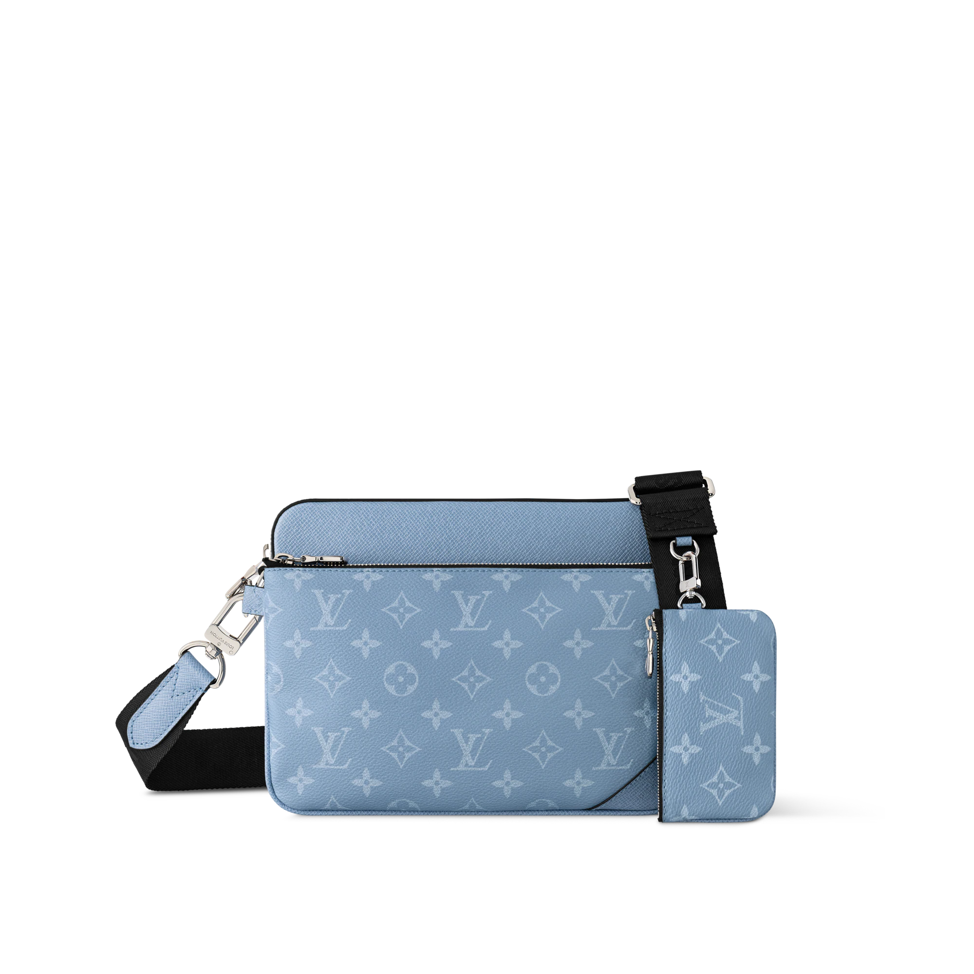 Louis Vuitton Monogram Crossbody Tas - Lichtblauw - Lichtblauw