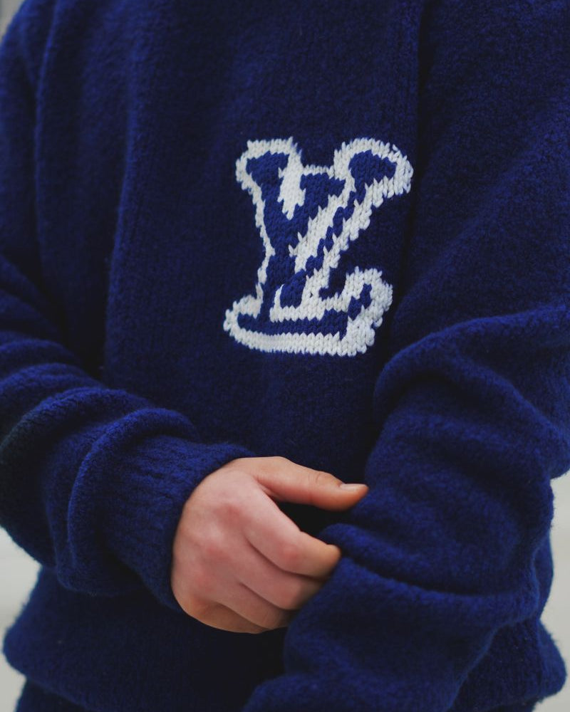LOUIS VUITTON SWEATER - Blauw - Blauw