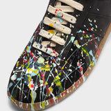 Maison Margiela Verf Replica Sneakers - Zwart - Zwart