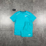 Nike Zomer Set (T-Shirt & Shorts) - Lichtblauw