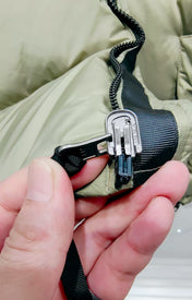 NORTH FACE PUFFER - Groen - Zwart - Groen - Zwart