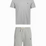 Polo Ralph Lauren Zomer Set (T-Shirt & Shorts) - Grijs
