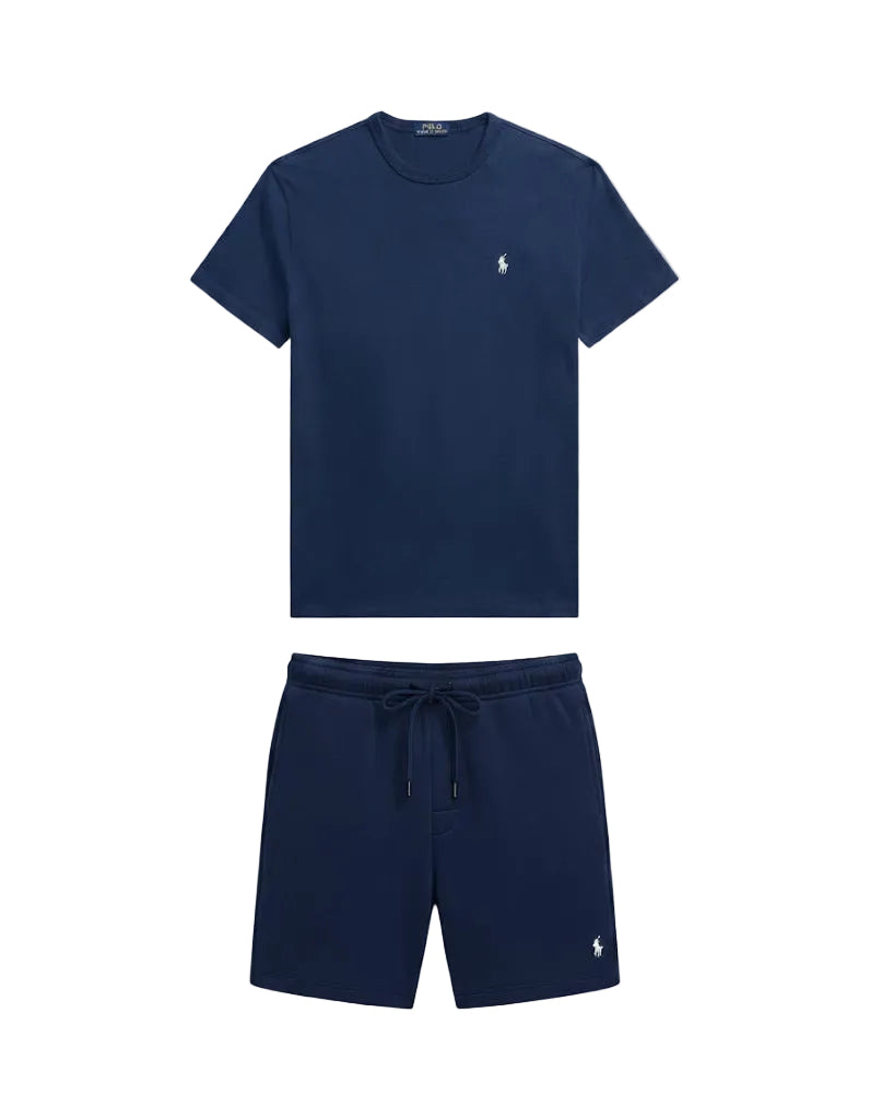 Polo Ralph Lauren Zomer Set (T-Shirt & Shorts) - Navy - Navy