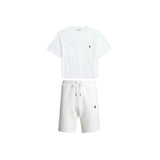Polo Ralph Lauren Zomer Set (T-Shirt & Shorts) - Wit - Wit