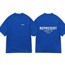 REPRESENT T-SHIRT - Blauw