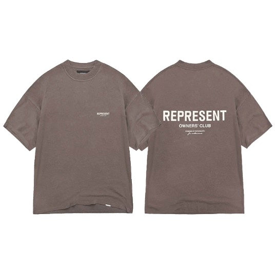 REPRESENT T-SHIRT - Bruin - Bruin
