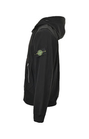 Stone Island Soft Shell-R Zomerjas - Zwart - Zwart