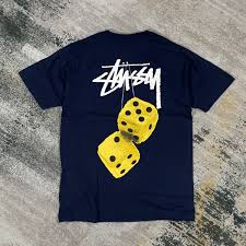 STÜSSY SHIRT - DICES - Blauw - Blauw